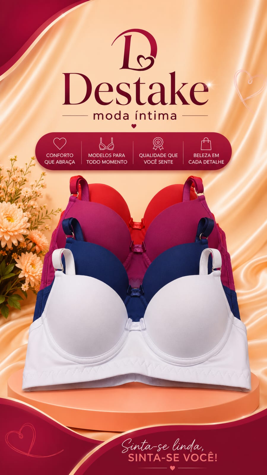 Sutiã Solteirinha Liso