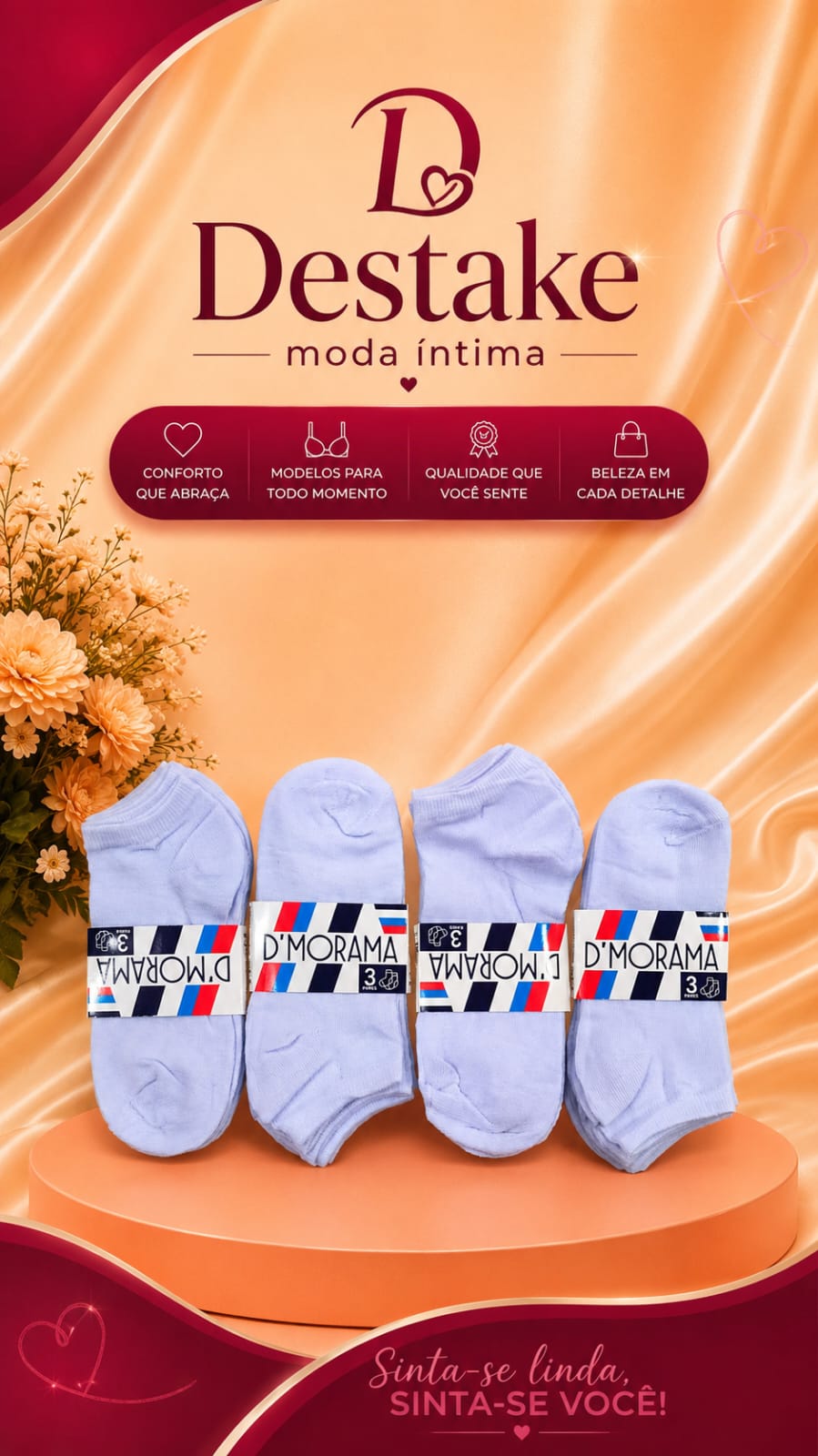 Dz - Meia Altomax Invisivel