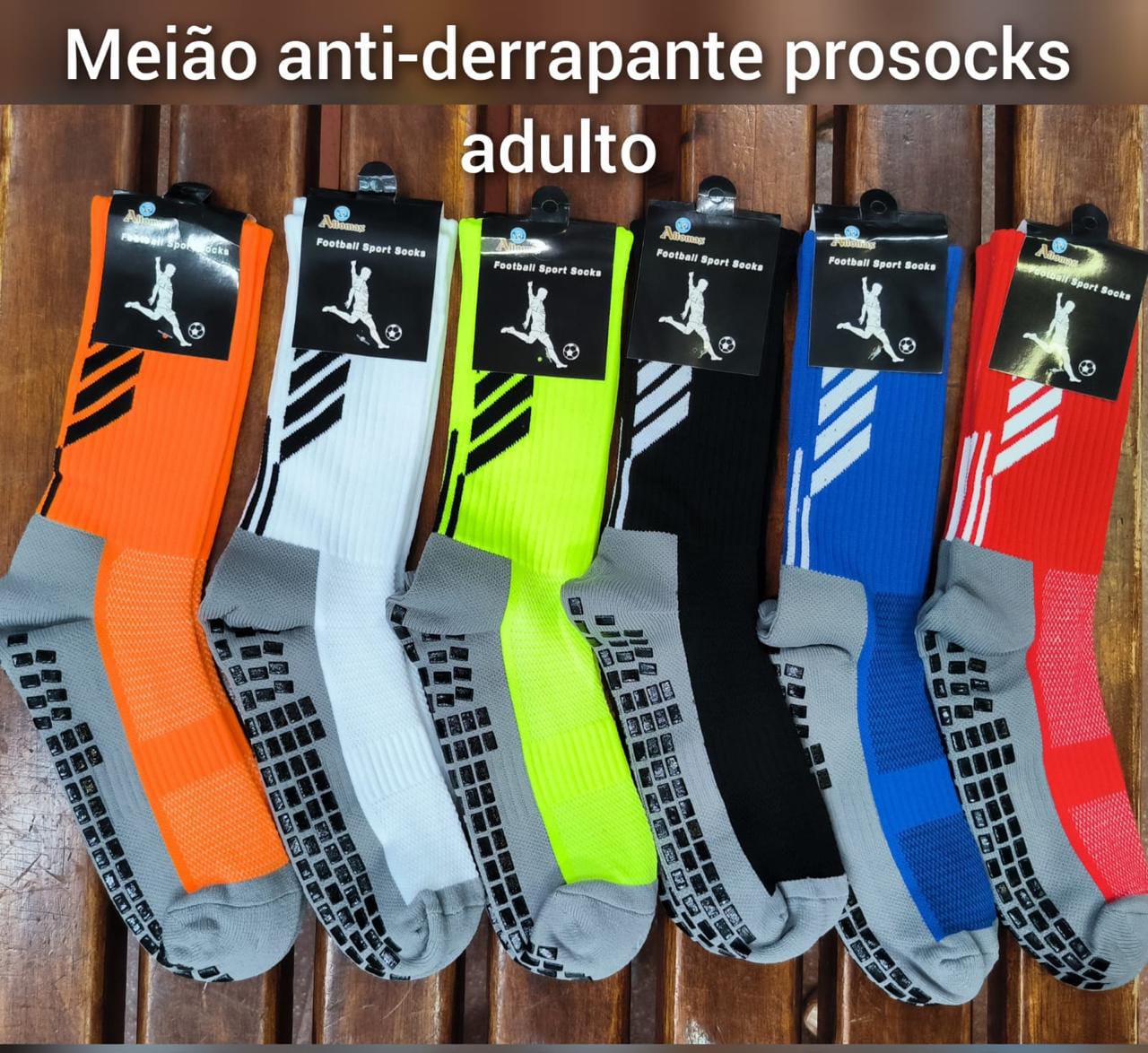 Dz - Meião Cano Longo Ante Derrapante