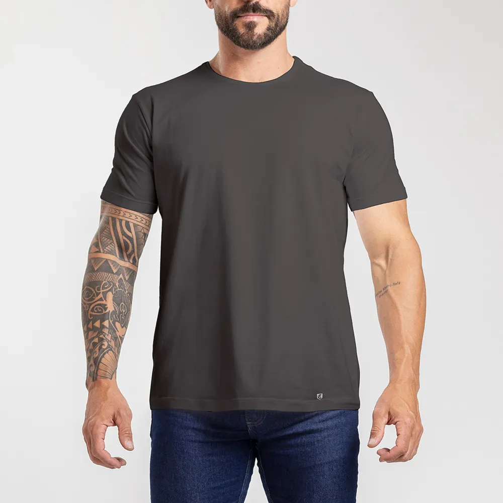 Camiseta fio 30 algodão
